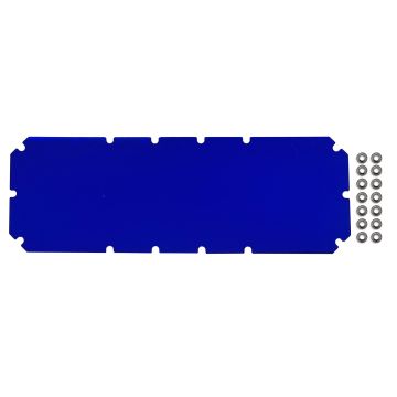 WPC-95 Blue Display Shield With Push Nuts